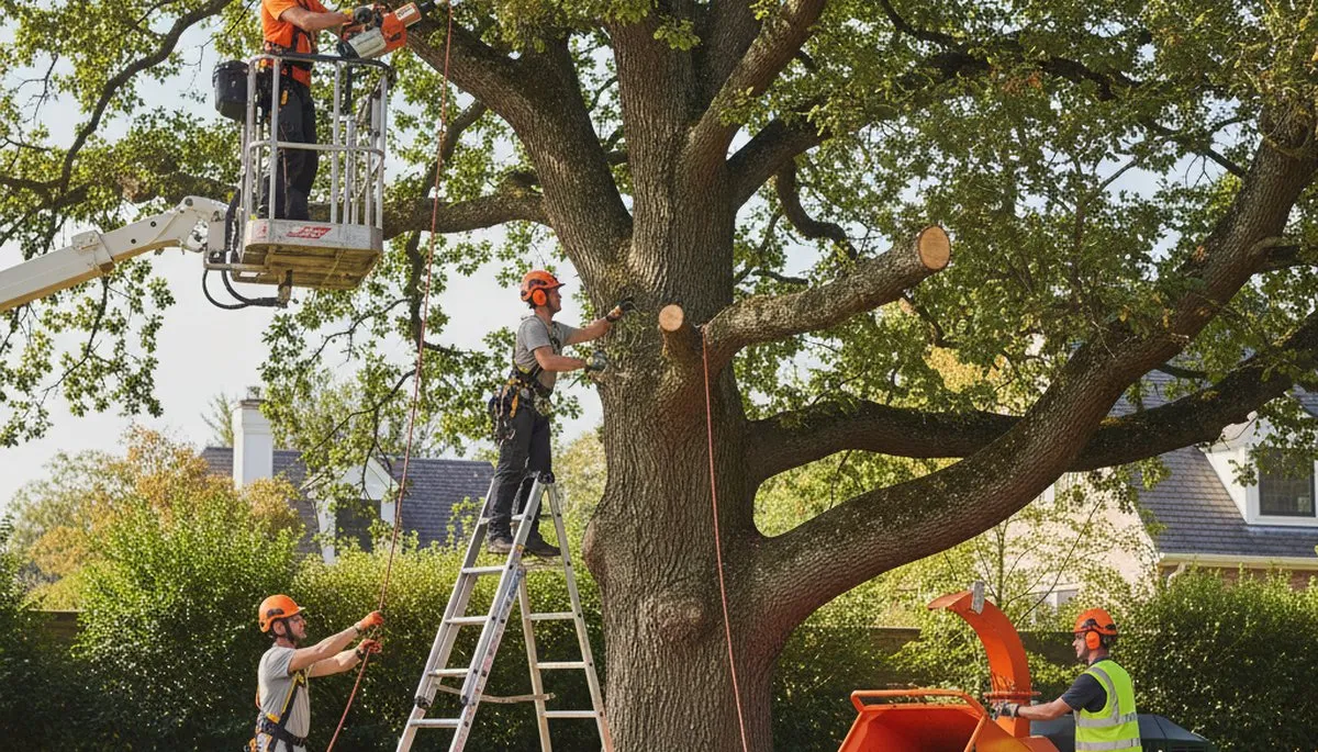 Indianapolis, IN arborist pruning tree branches for safer, healthier growth